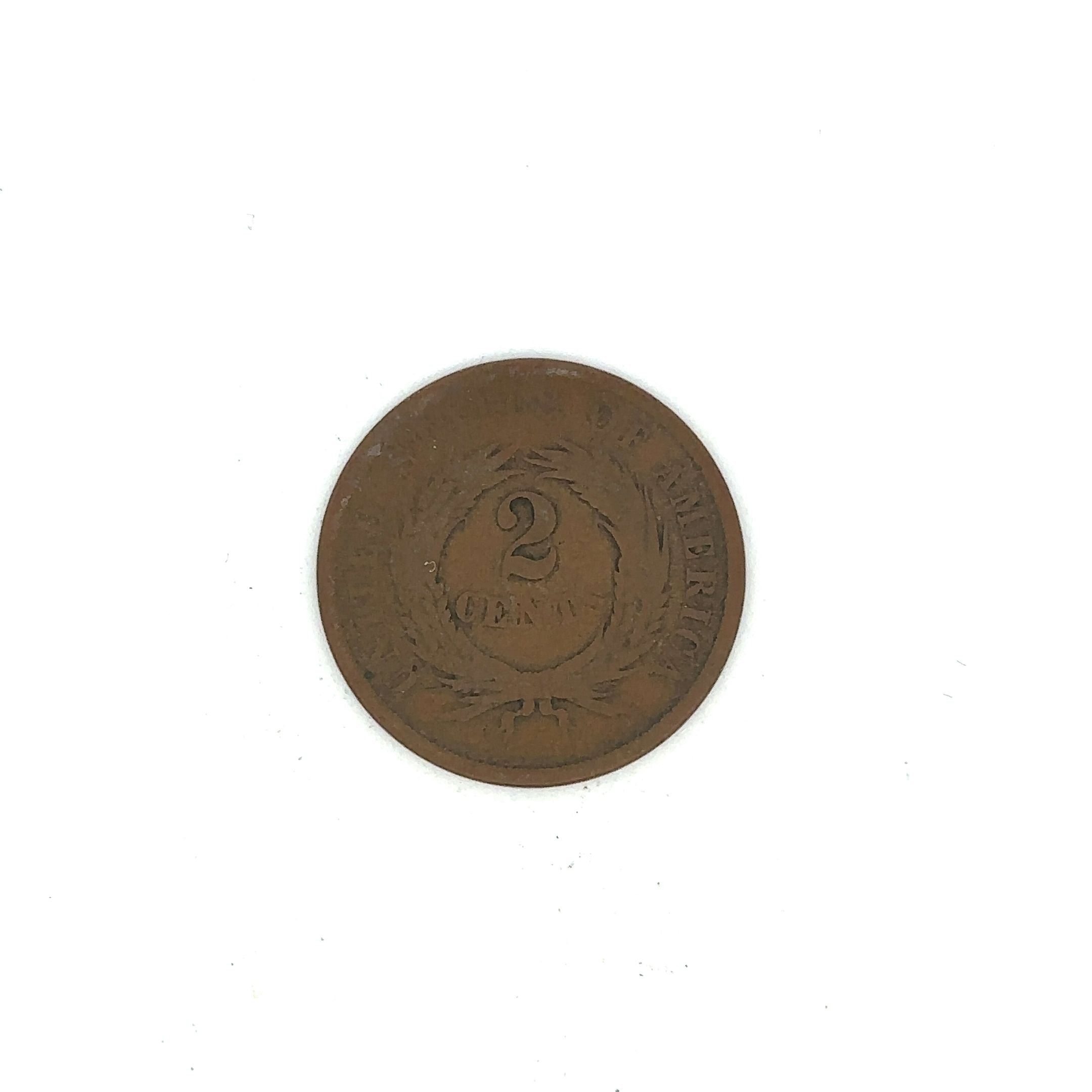 1865 Wheat 2 Cent Coin
SEND T