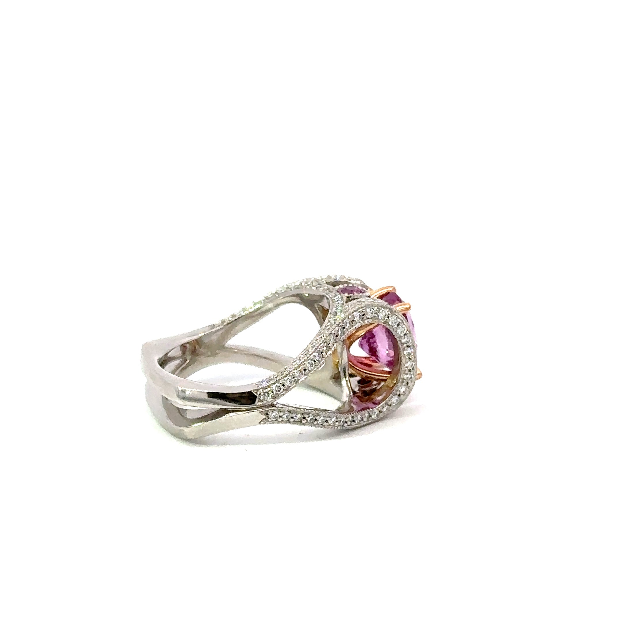 Platinum & Pink Sapp ring
2.7