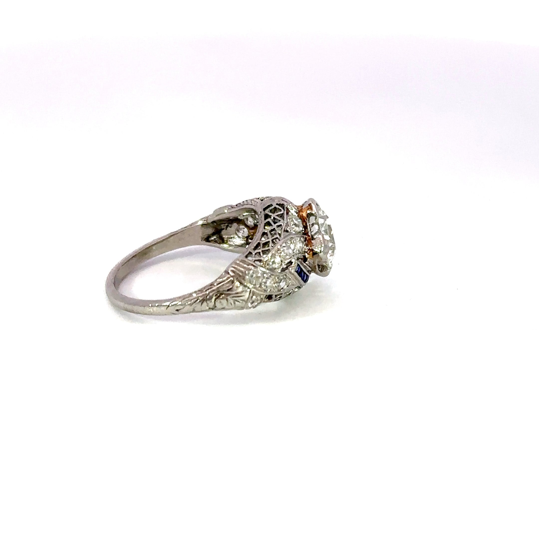 E- Plat "Deco"1930s 
diamond