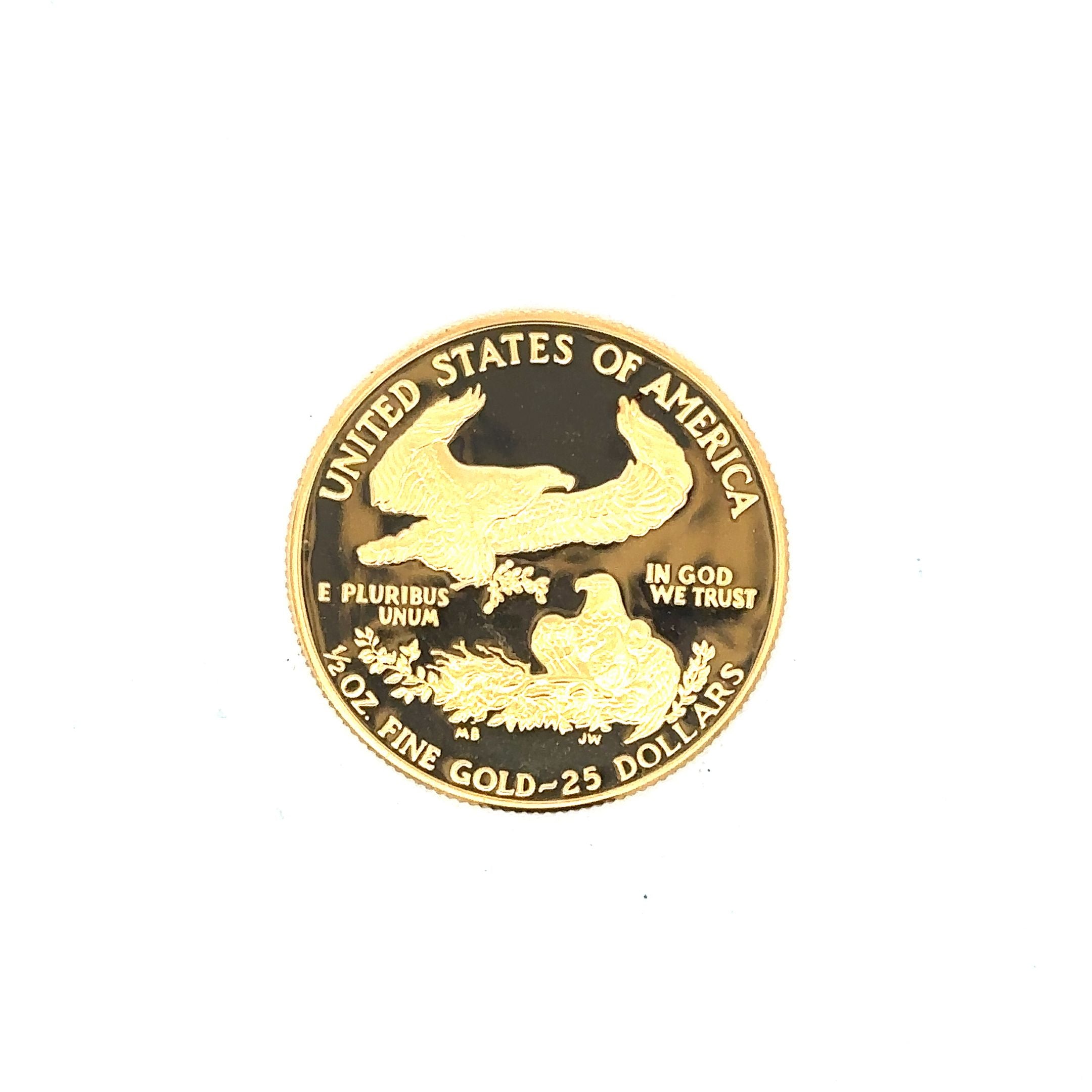 1987 US Liberty $25 Gold Coin