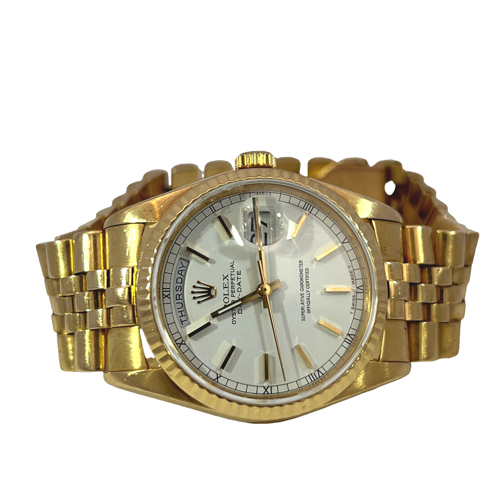 Pre-Owned 1988 Rolex Day-Date President 36mm 18K Yellow Gold Ref. 18238