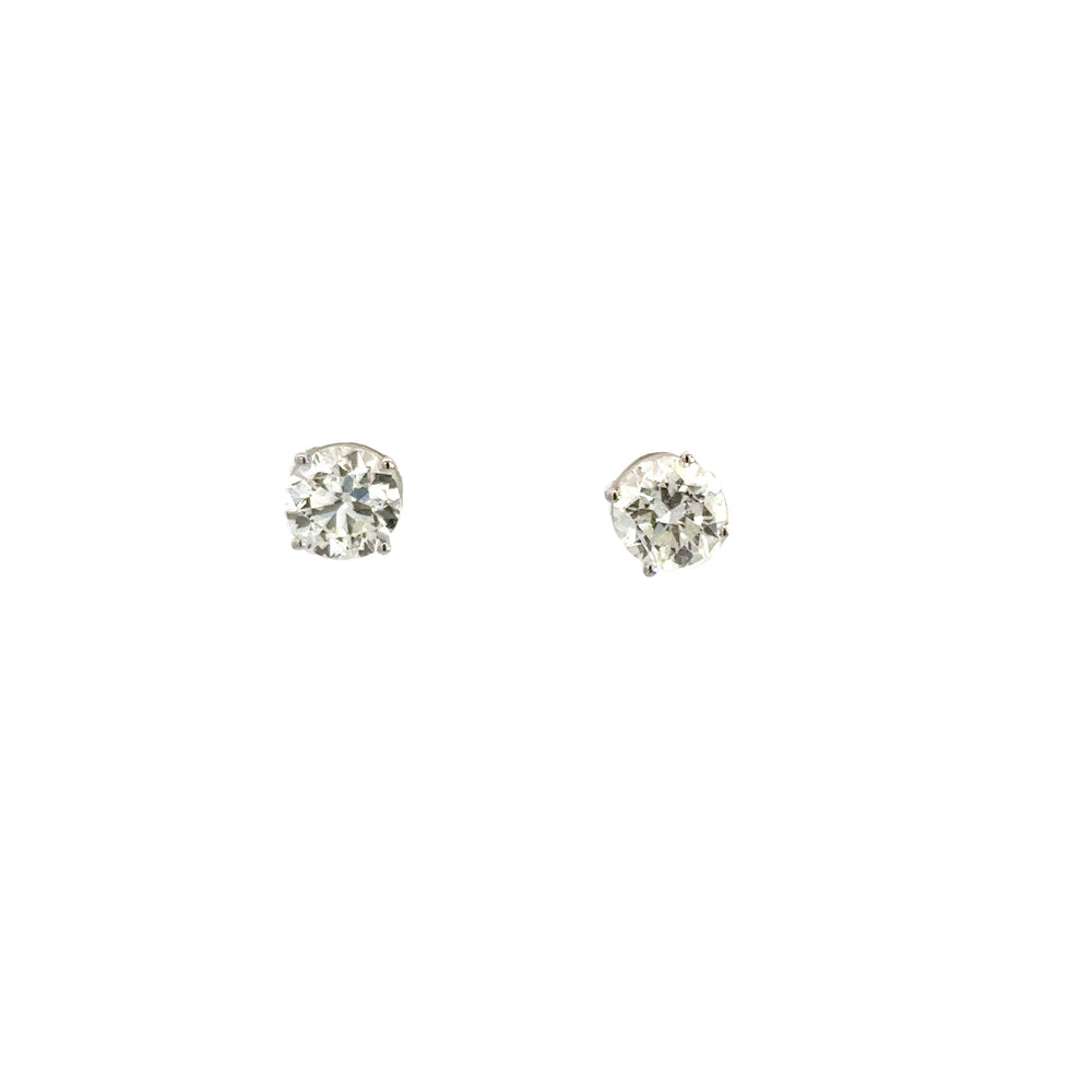 14k white gold
2.00 ct total