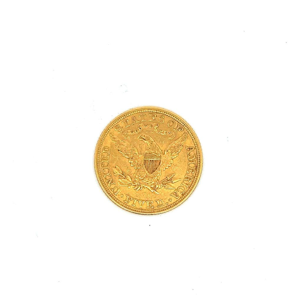 1880 $5 Gold
AU 58
NGC- 6864