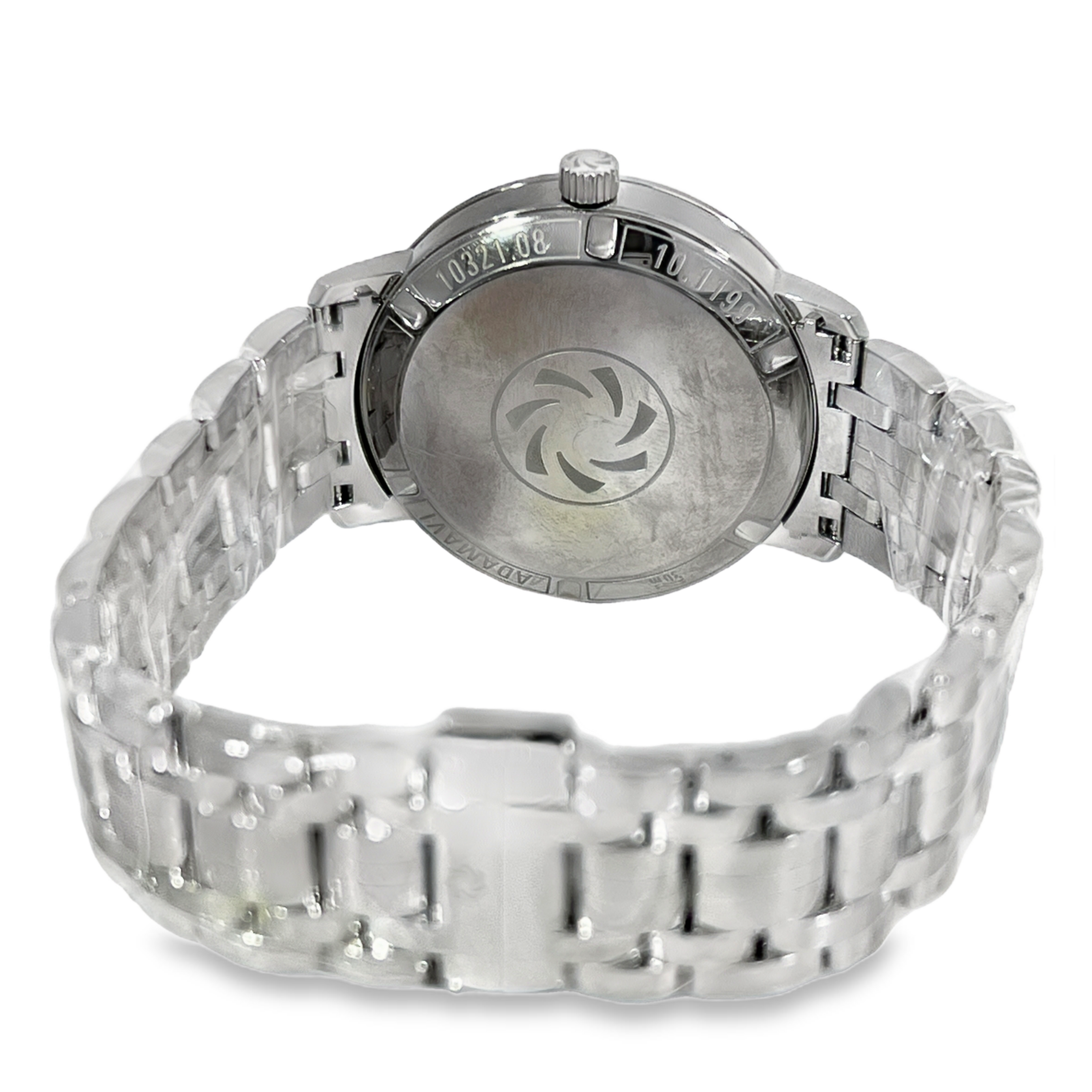Pre-Owned Carl F. Bucherer Adamavi 39mm Automatic White Roman Dial Ref. 10321.08 --Box & Papers