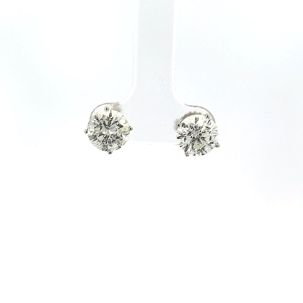 14k wg diamond studs
4.05cttw