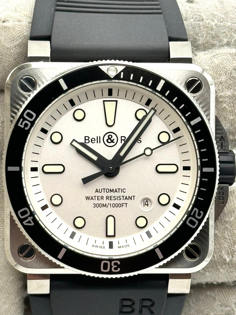 Bell &#038; Ross Diver BR0392-D-WH-ST/SRB