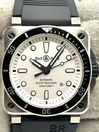 Bell &#038; Ross Diver BR0392-D-WH-ST/SRB