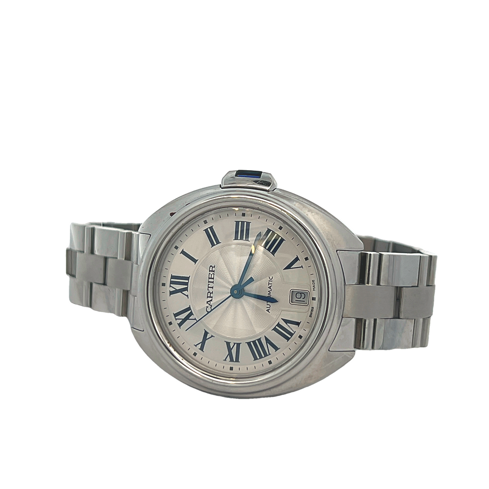 Pre-Owned Cartier Cle de Cartier 31mm Automatic Stainless Steel Watch