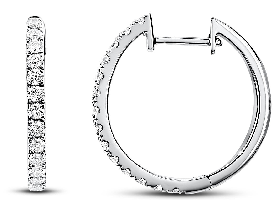 14kt wg dia small hoops 26=0.1