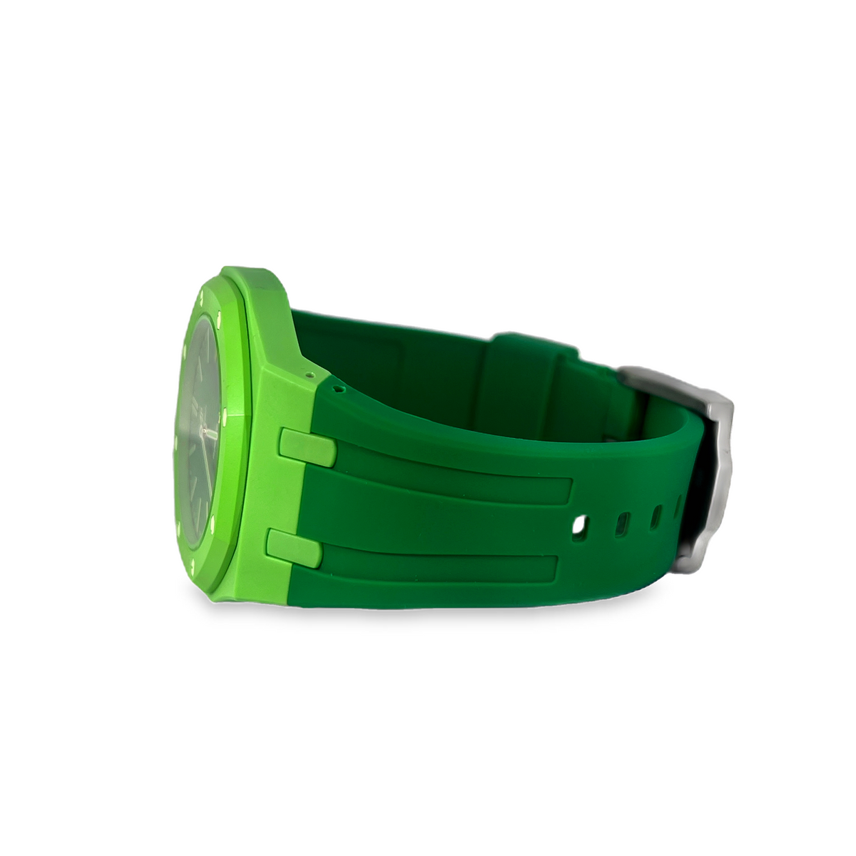 Swatch x Audemars Piguet Bioceramic Royal Pop "Green Eight" Watch w/ Green Band!