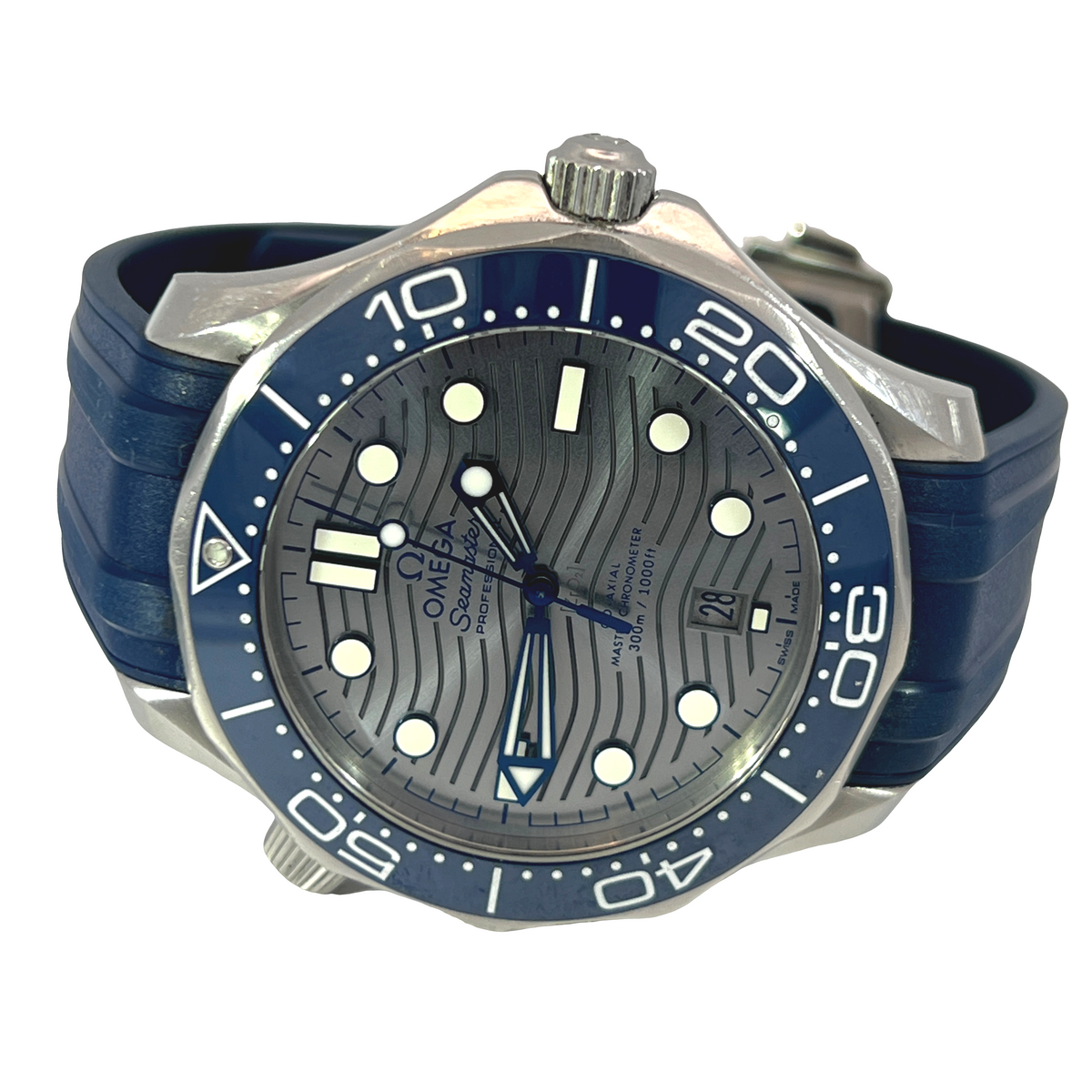 Pre-Owned Omega Seamaster Diver 300M Co-Axial Master Chronometer 42mm Ref. 210.32.42.20.06.001 – Box
