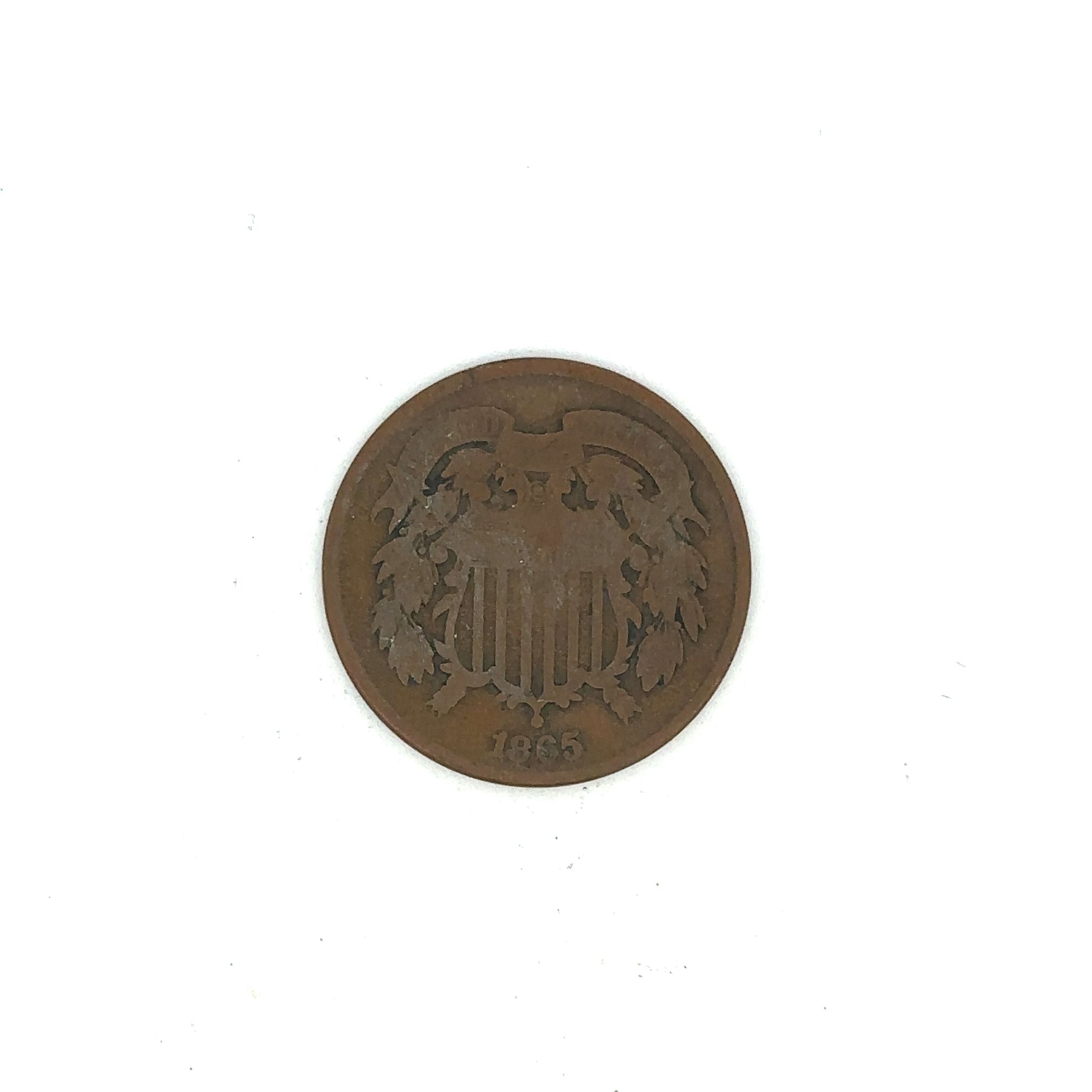 1865 Wheat 2 Cent Coin
SEND T