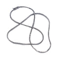 18kt White Gold 3.2ct Diamond Tennis Necklace