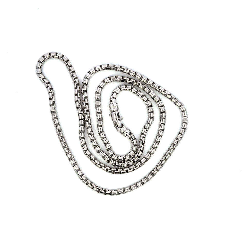 Sterling Silver - rhodium plat
