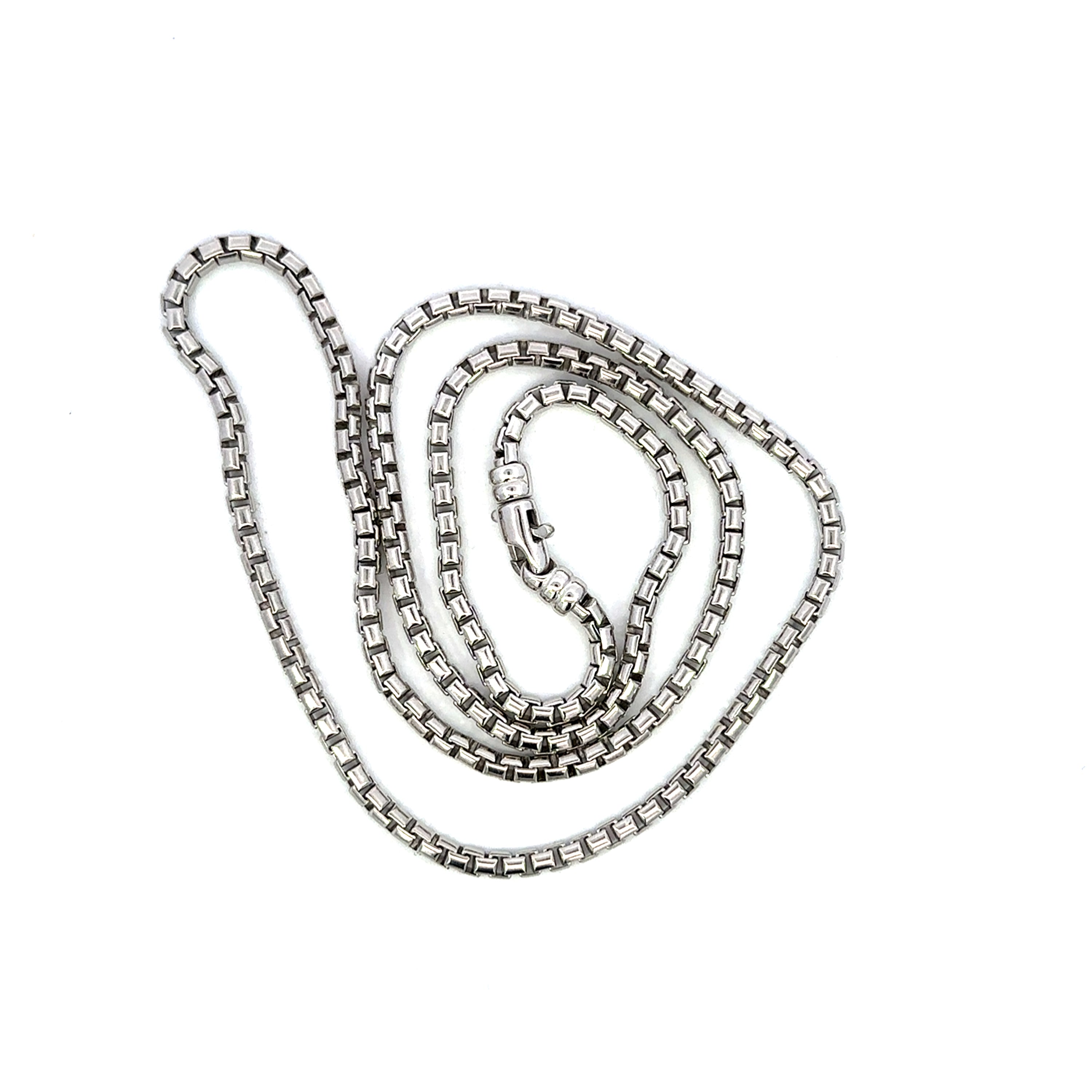 Sterling Silver - rhodium plat
