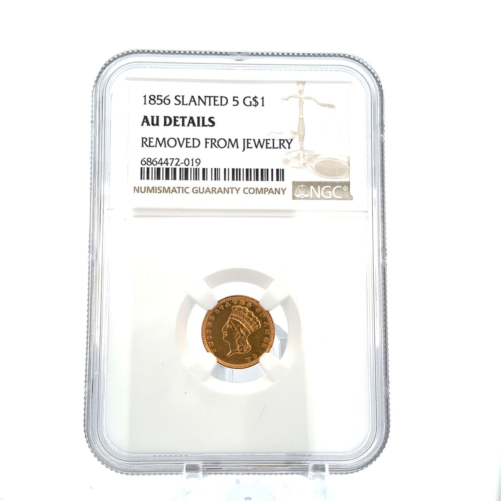 1856 US $1 Gold
AU DETAILS
r