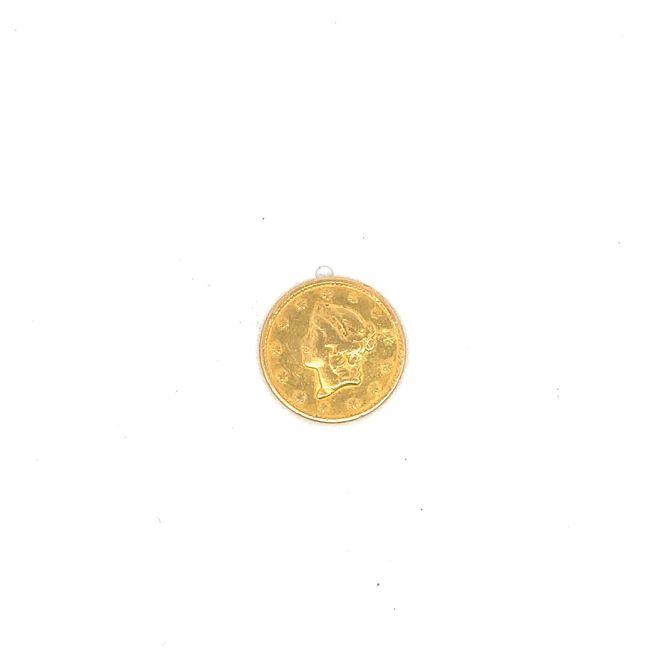 1849-O 1 Dollar Gold Coin SEND