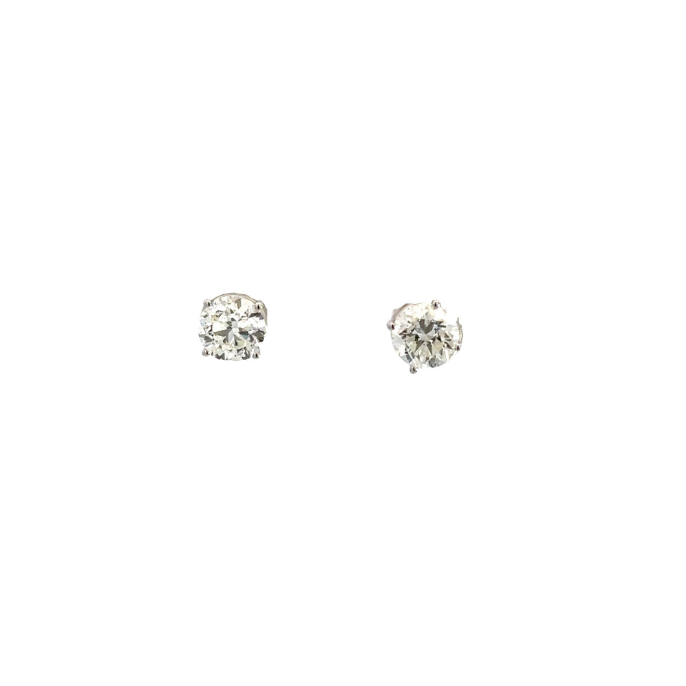 14k white gold
2.00 ct total