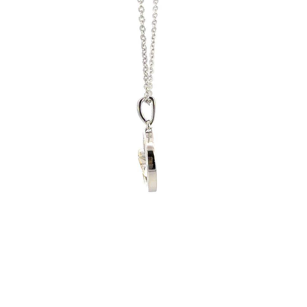 SS & 14k YG wave pendant
4d =