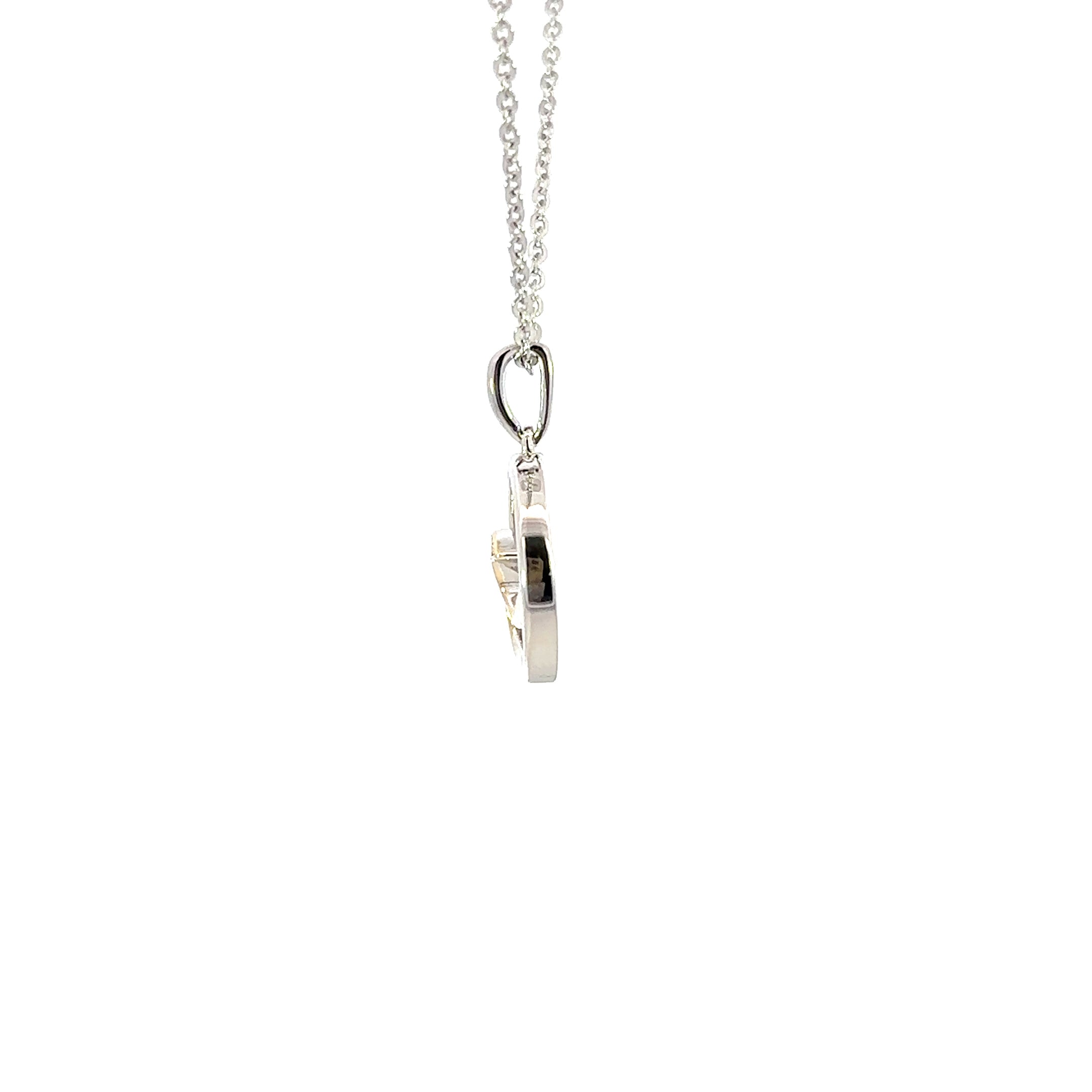SS & 14k YG wave pendant
4d =