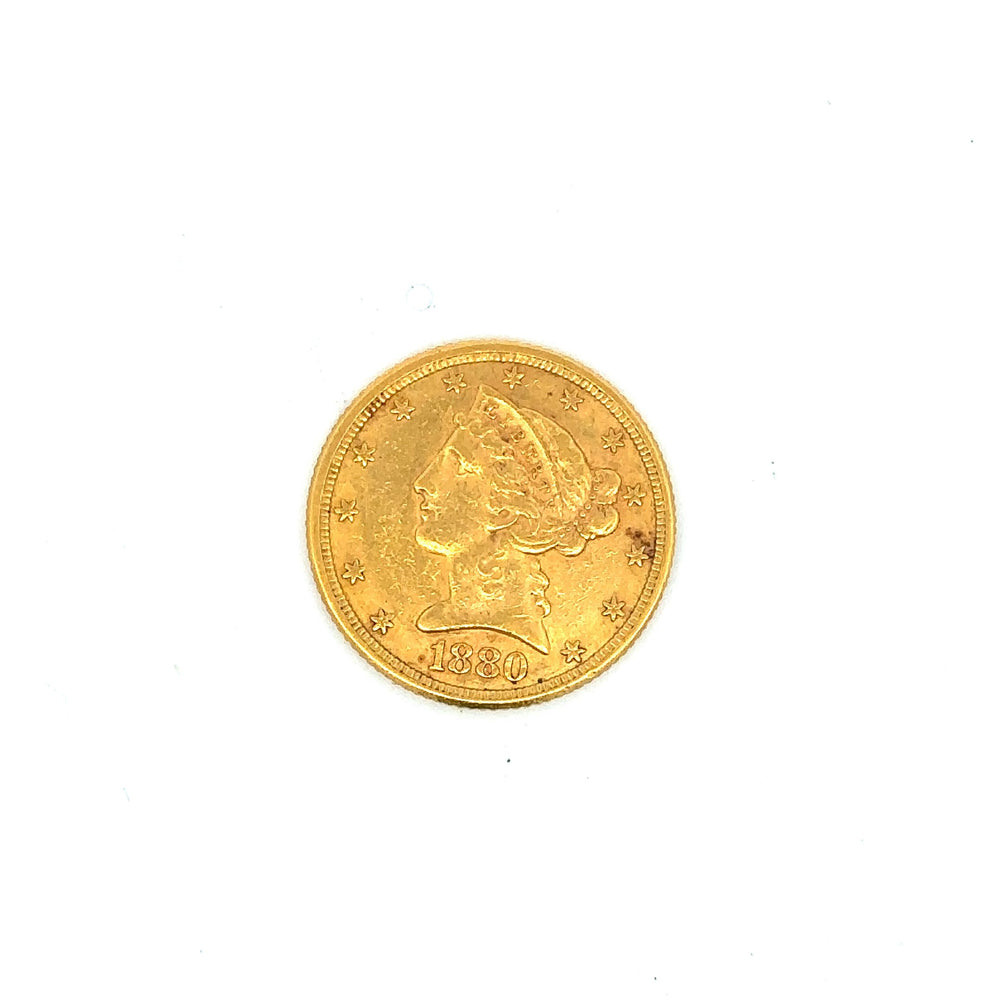 1880 $5 Gold
AU 58
NGC- 6864