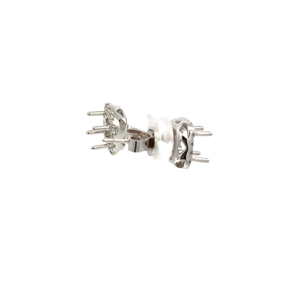 14kt wg diamond square  smnt e
