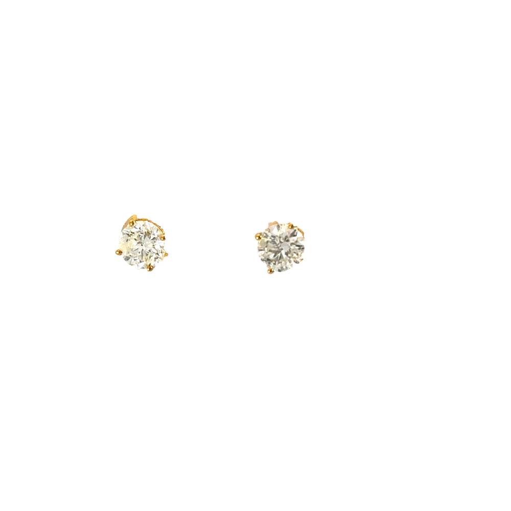 14k yellow gold
1.50 ct total