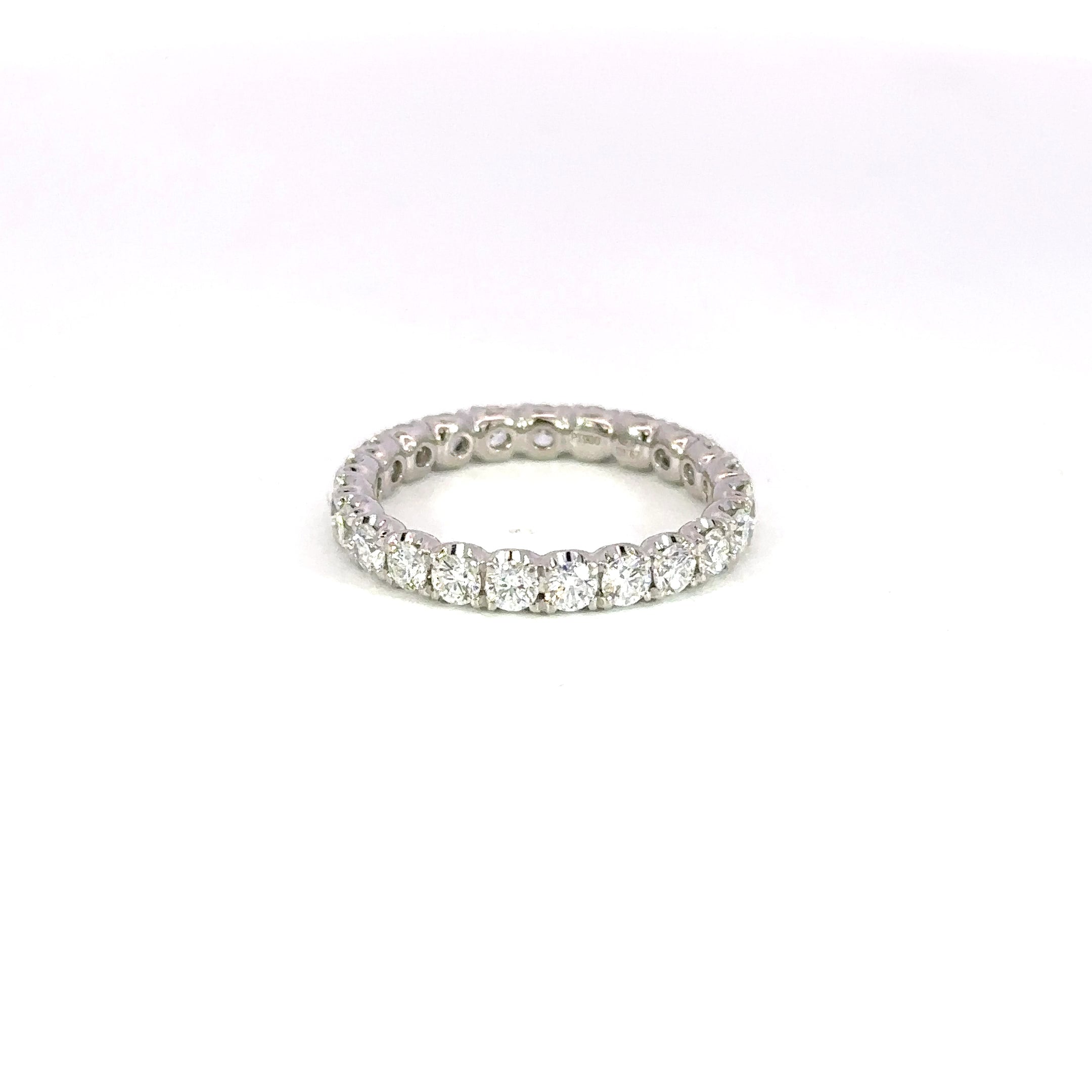Platinum Diamond Eternity Band