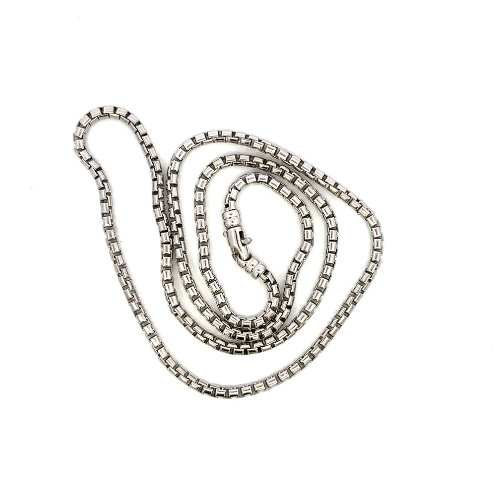 Sterling Silver - rhodium plat
