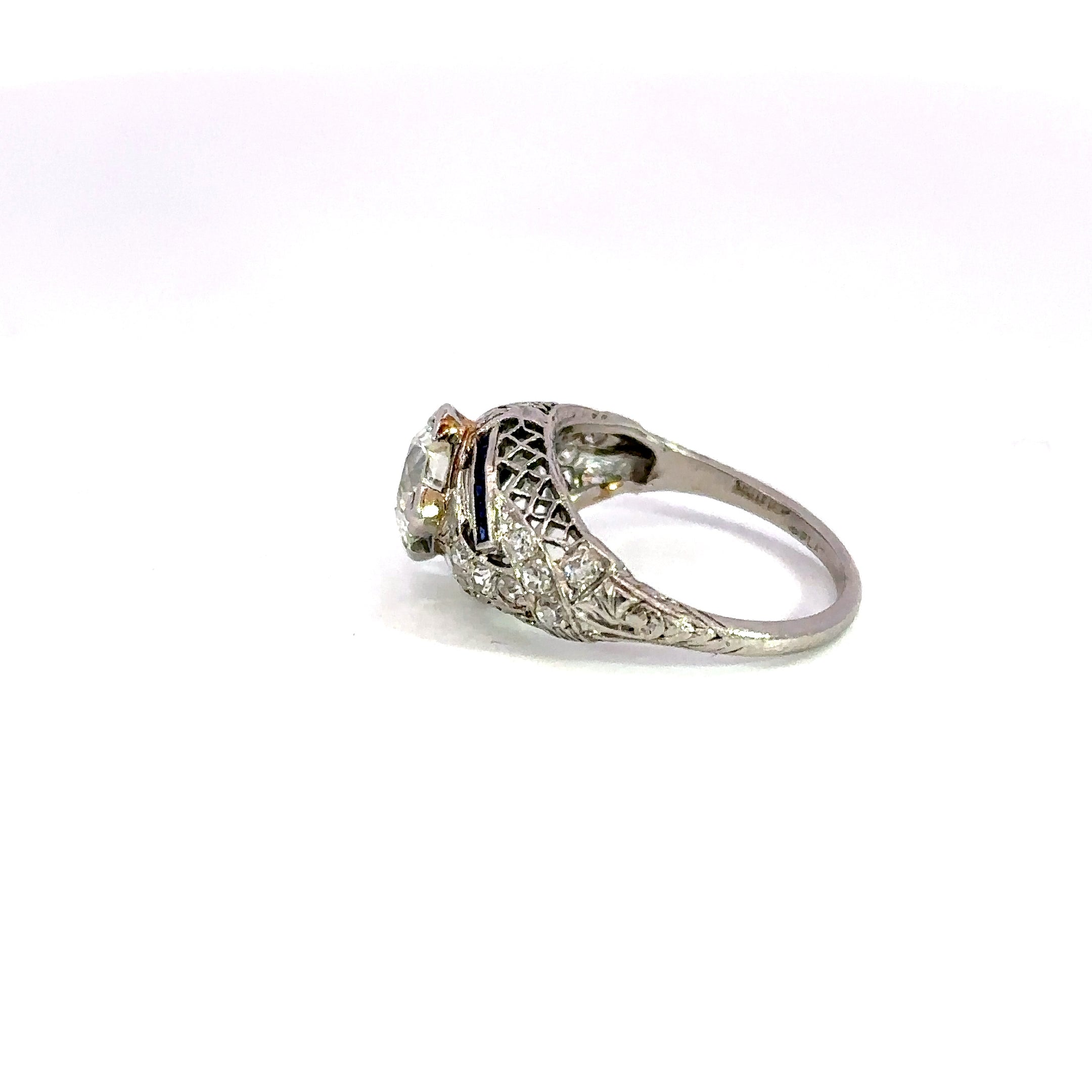 E- Plat "Deco"1930s 
diamond