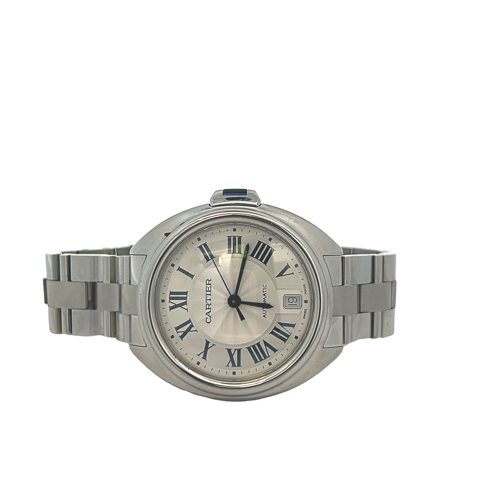 Pre-Owned Cartier Cle de Cartier 31mm Automatic Stainless Steel Watch