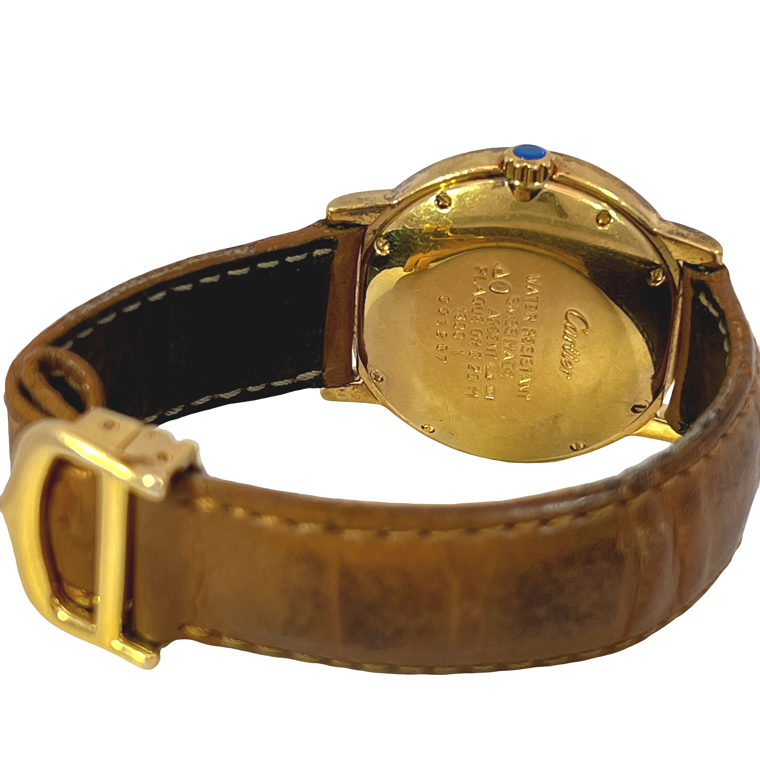 Pre-Owned Must de Cartier Ronde Vermeil Quartz Watch Ref. 1800 1 – 6"