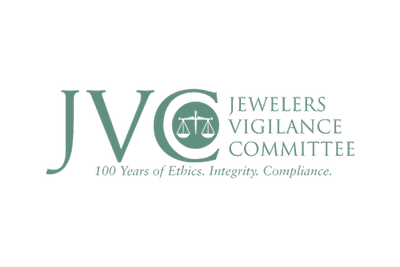 Logo of the Jewelers Vigilance Committee on a white background