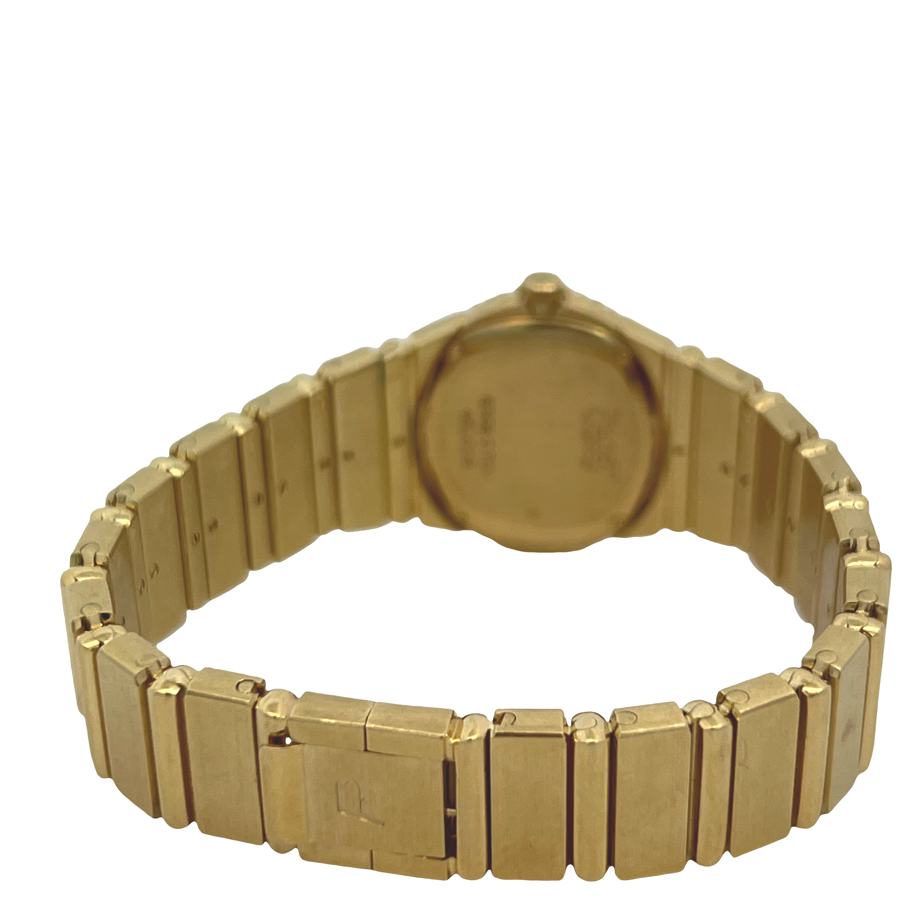 Pre-Owned Piaget Polo 18K Yellow Gold Diamond Bezel Ladies Watch Ref. 8306 C701