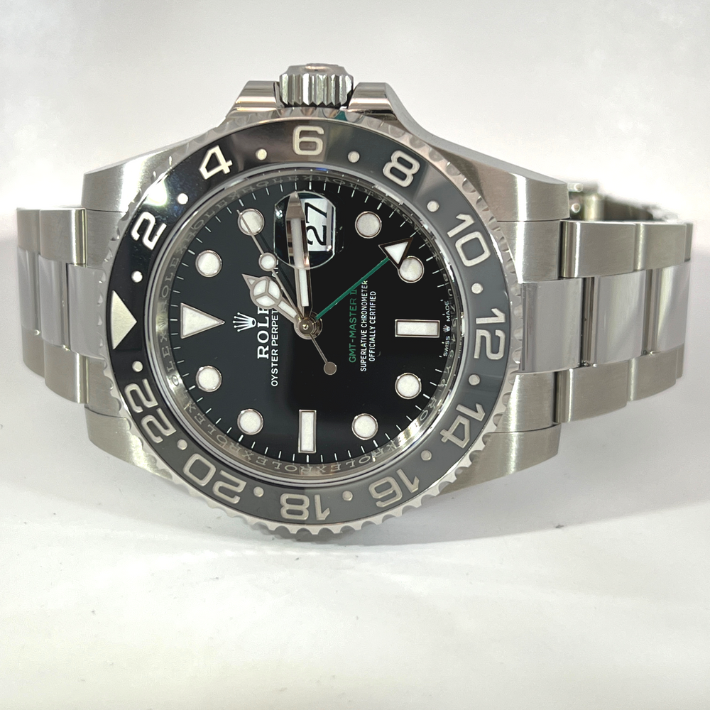 Pre-Owned Rolex GMT-Master II "Bruce Wayne" Ref. 126710GRNR – Box & Papers 2026