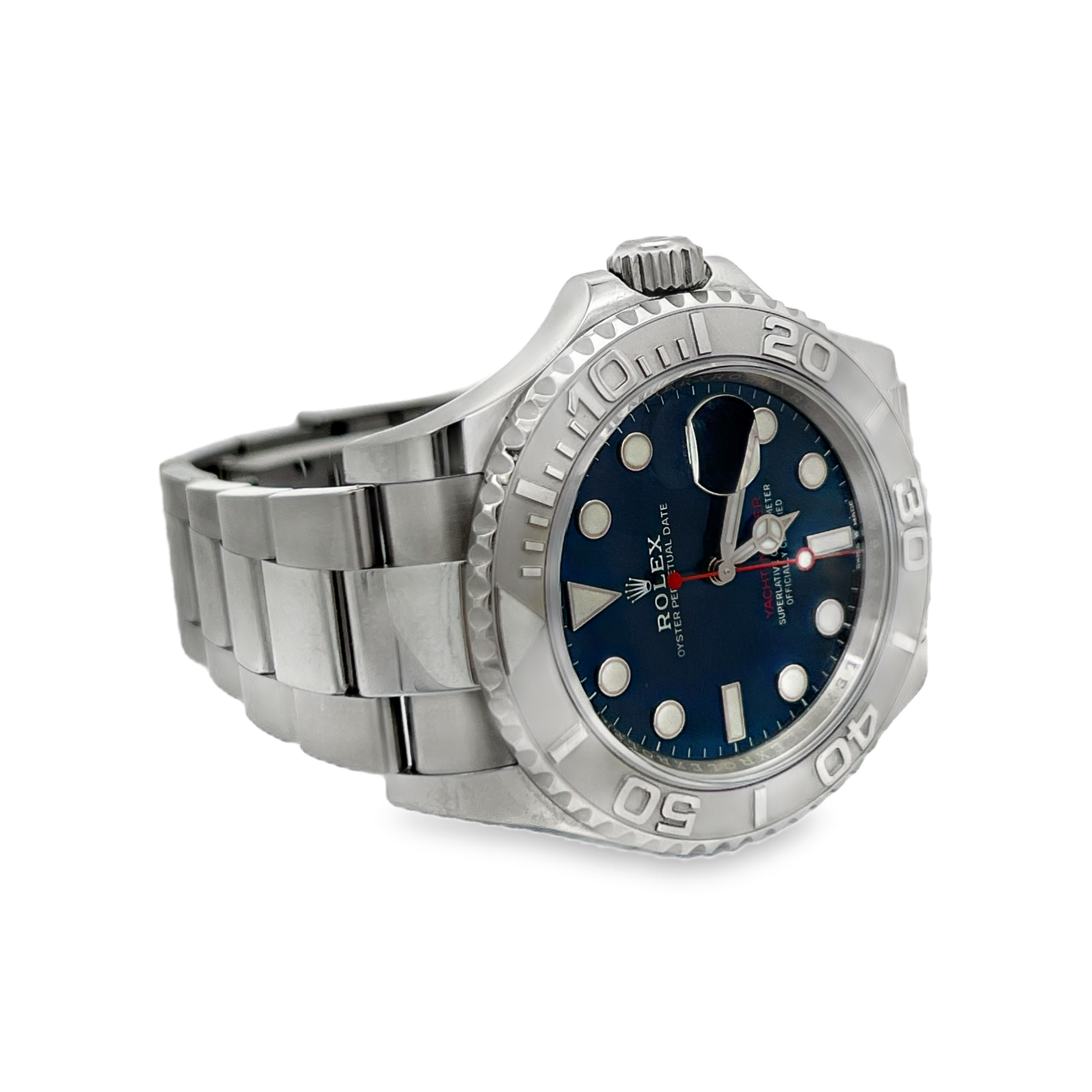 Pre-Owned Rolex Yacht-Master 40 Blue Dial Ref. 126622 – Box & Papers