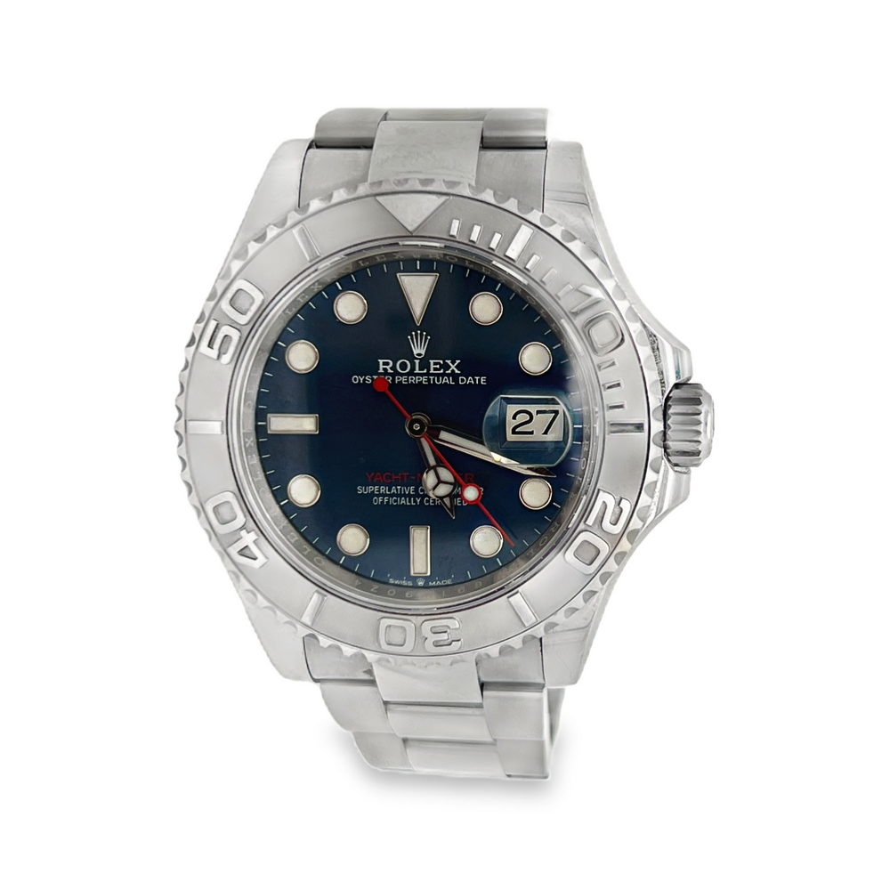 Pre-Owned Rolex Yacht-Master 40 Blue Dial Ref. 126622 – Box & Papers