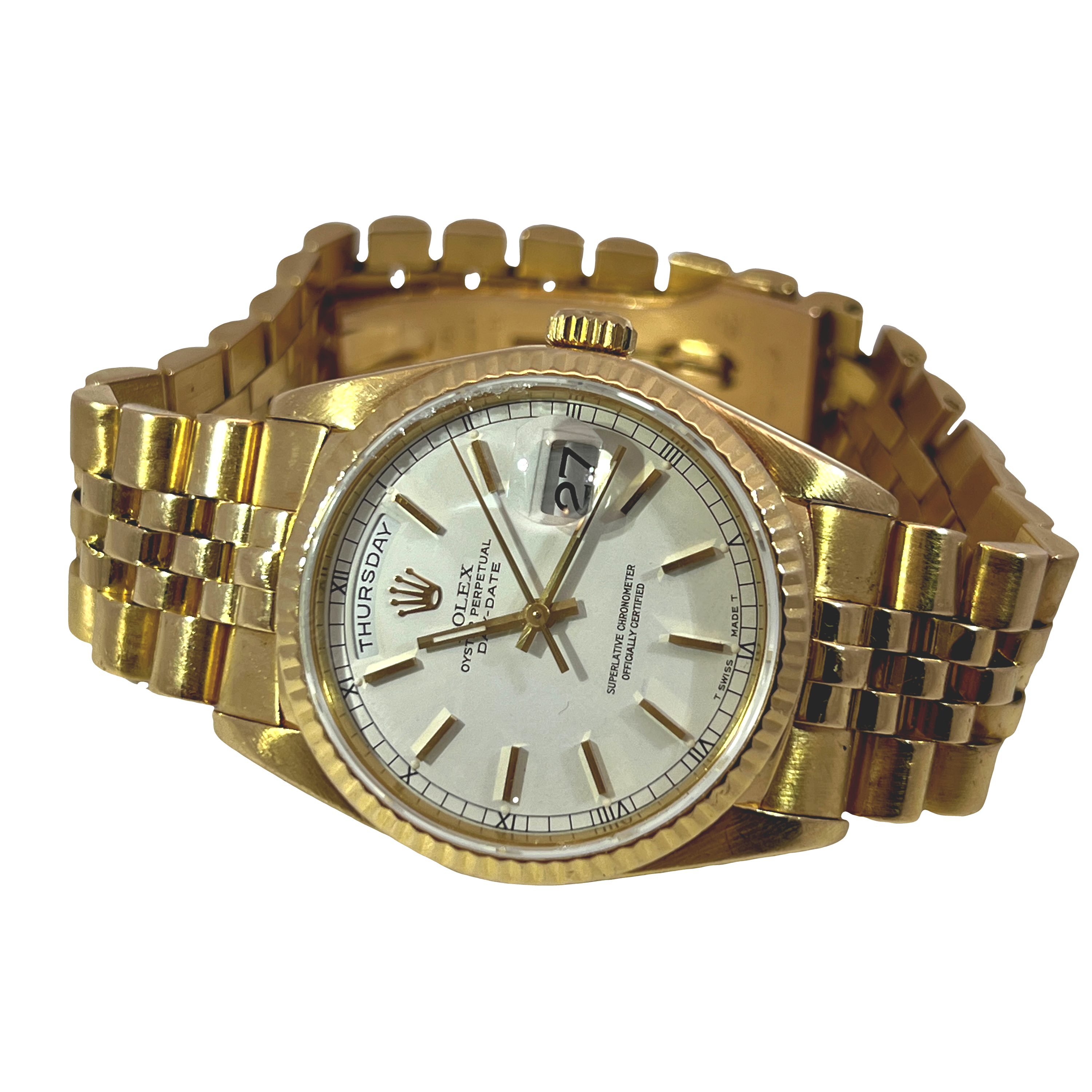 Pre-Owned 1988 Rolex Day-Date President 36mm 18K Yellow Gold Ref. 18238