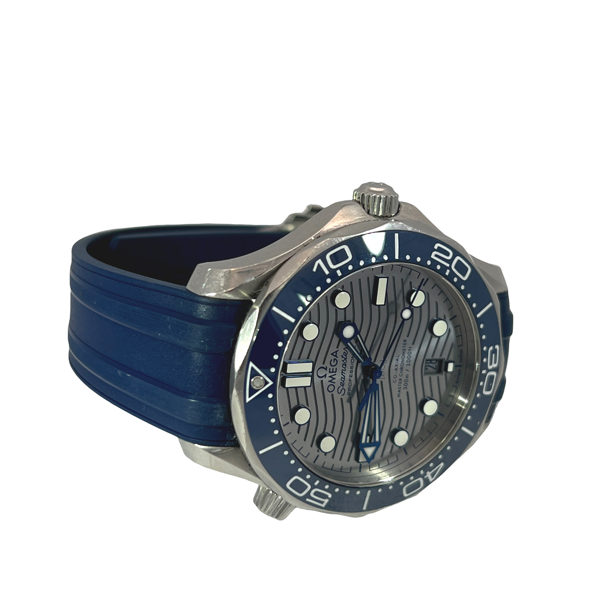 Pre-Owned Omega Seamaster Diver 300M Co-Axial Master Chronometer 42mm Ref. 210.32.42.20.06.001 – Box