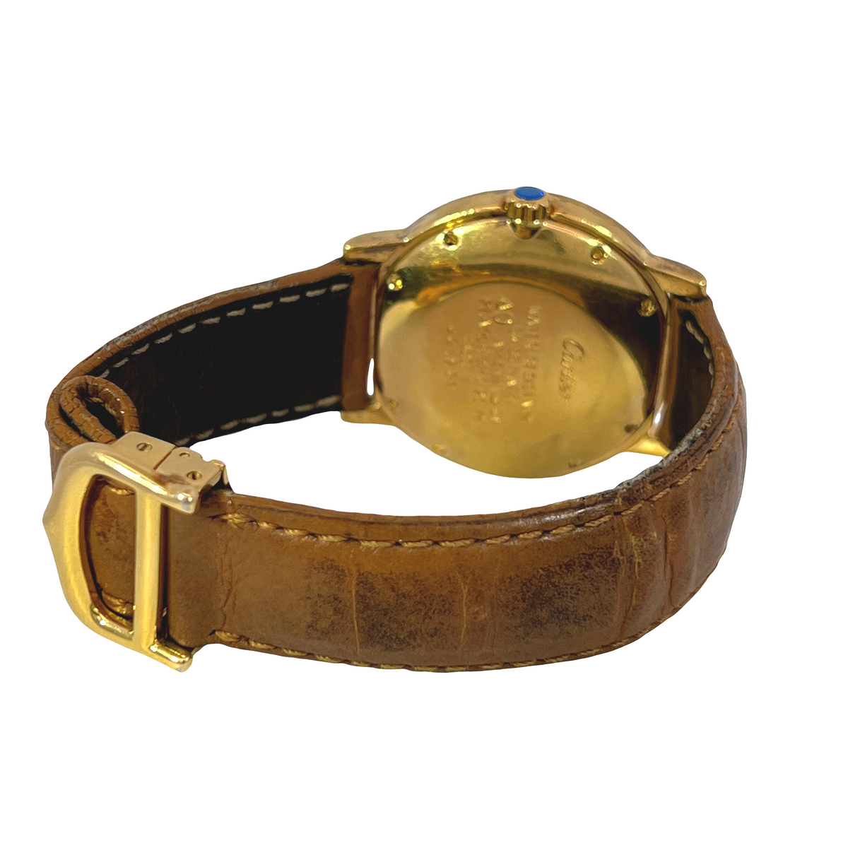 Pre-Owned Must de Cartier Ronde Vermeil Quartz Watch Ref. 1800 1 – 6"