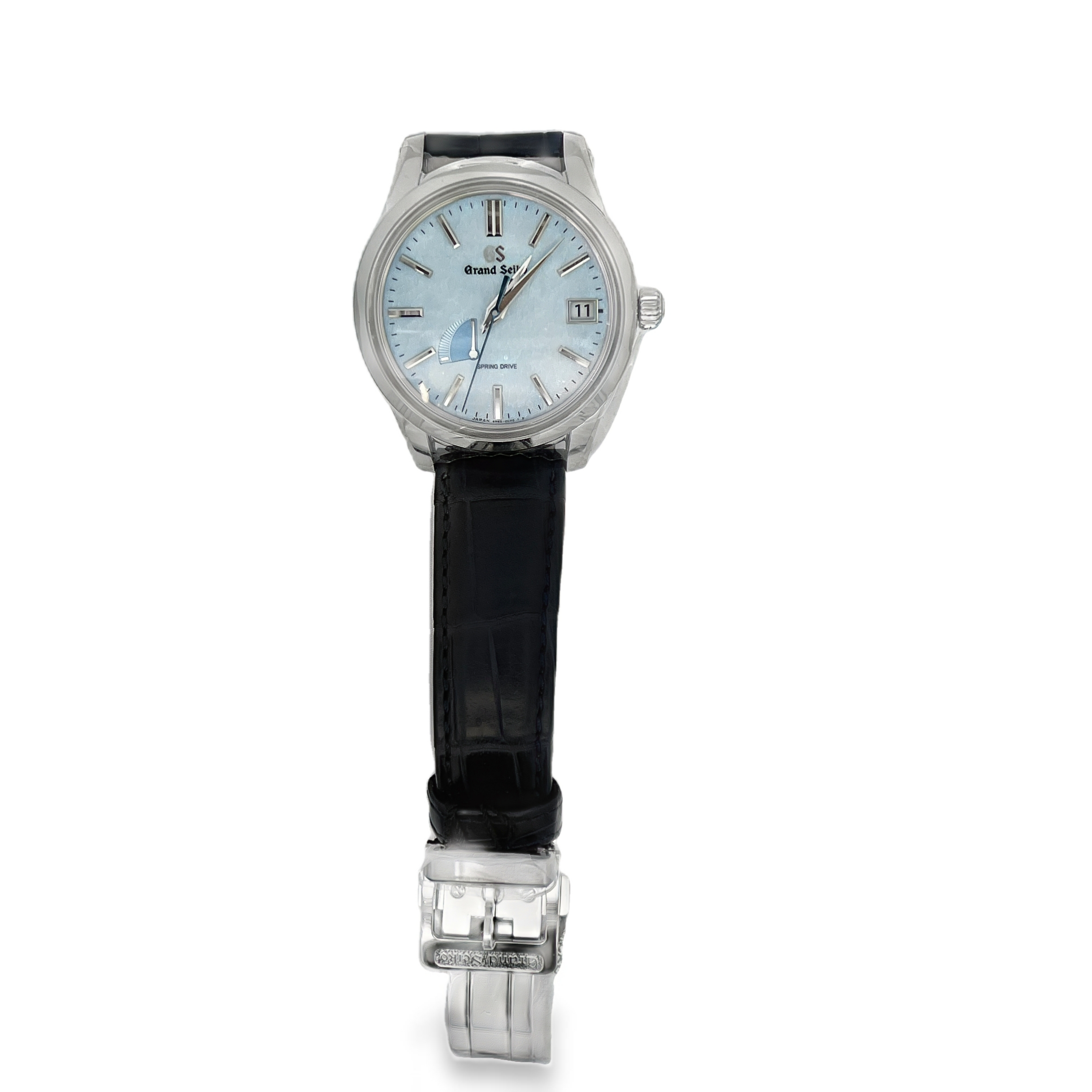 Pre-Owned Grand Seiko Elegance "Skyflake" Spring Drive Watch Ref. SBGA407G – Box & Papers