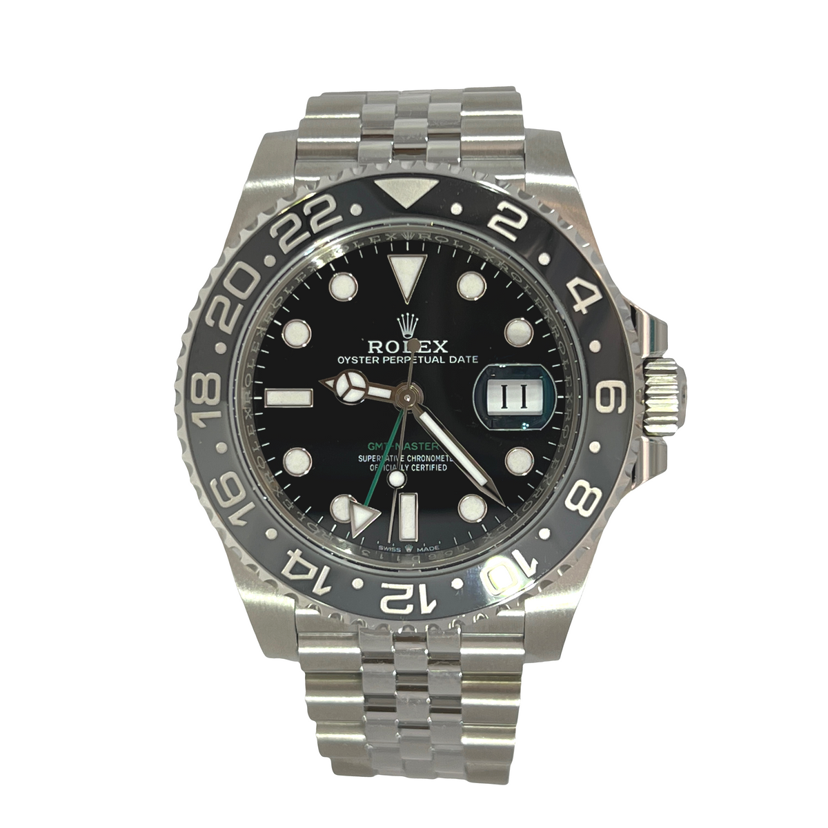 Pre-Owned Rolex GMT-Master II “Bruce Wayne” 40mm Ref. 126710GRNR – 2026 Full Set