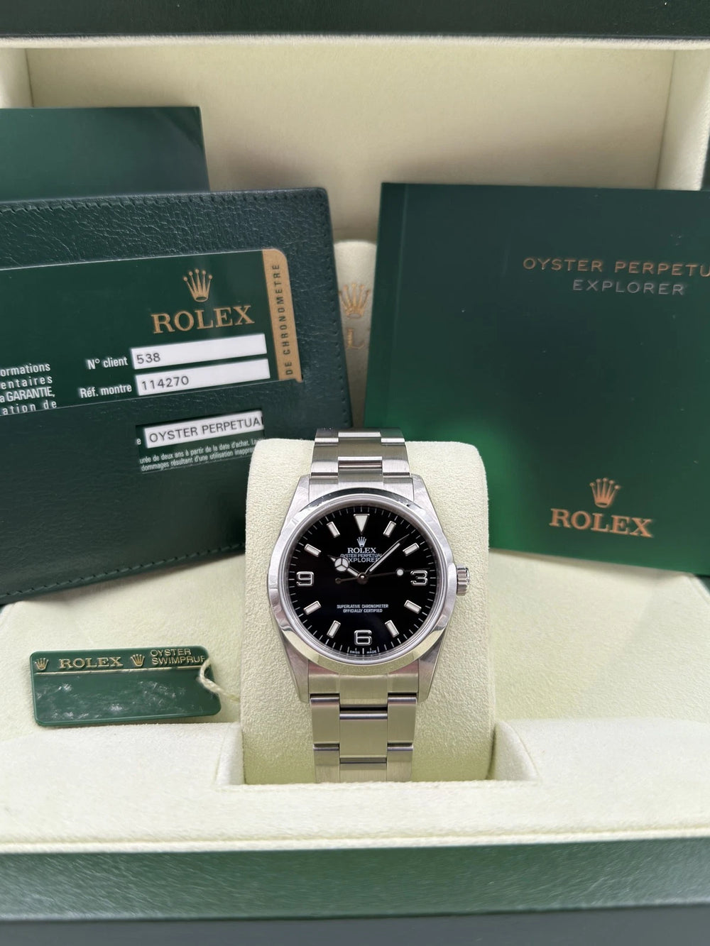 Rolex Explorer Sultan of Oman 114270