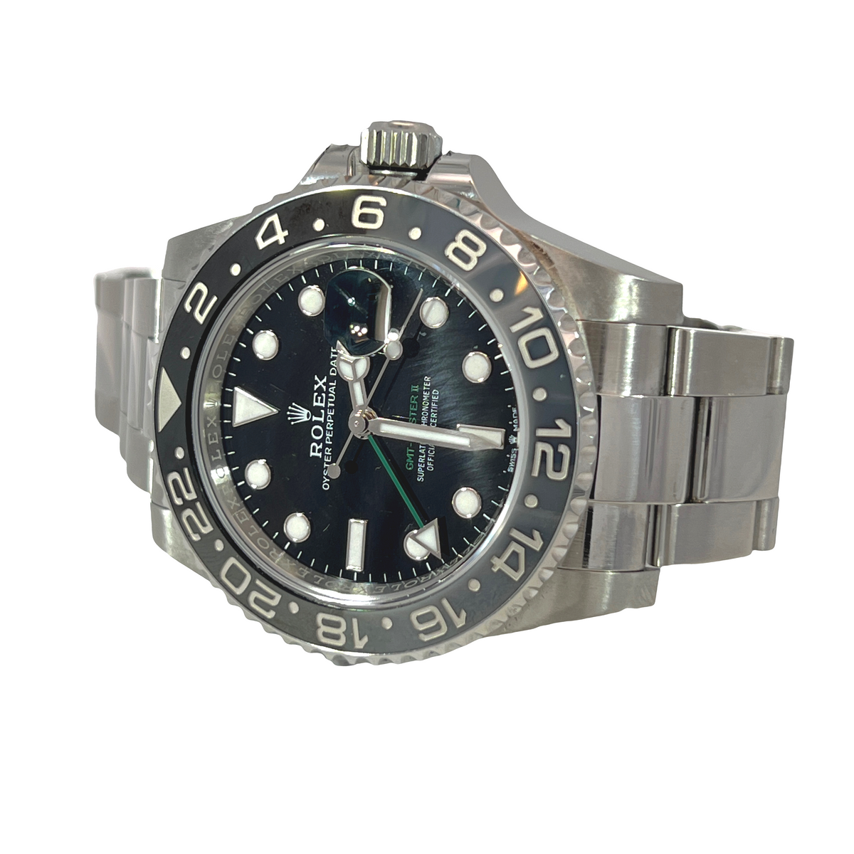 Pre-Owned Rolex GMT-Master II “Bruce Wayne” 126710GRNR Oyster Bracelet – Full Set 2026