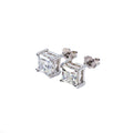 14kt White Gold Diamond Stud Earrings